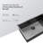 30"X18"X10" Gunmetal Black Undermount  Kitchen Sink 16 Gauge Single Bowl With Drain Assembly