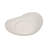 Decorative Ceramic Shell Accent Sculpture Object for Home Decor - Coral Figurine Accent for Table Styling, or Living Room Decoration - White
