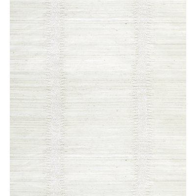 Kingsley Striped Grass Cloth Wallpaper Roll