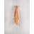 Premium Fouta Beach Towel, 100% Cotton, 35.4 x 66.9 inches | High Water Absorbent, Ultra Soft, Vibrant Orange, Stylish Rug Pattern | Machine Washable, Lightweight at 7.6 oz | Perfect for Beach, Pool, or Spa-316300244
