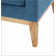 Fauteuil Tadcaster avec 4 pieds