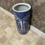 Abrahamic Ceramic Freestanding Umbrella Stand – Hand-Finished, Antique Look, Versatile Indoor or Outdoor Use-38928708