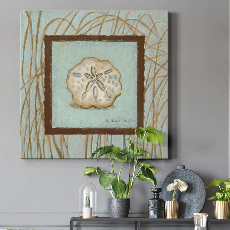 «Coastal Escape IV», impression sur toile tendue, H 24 po x l 24 po x P 1 po