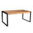 Almodovar Loon Peak Solid Wood Trestle Dining Table-1409033600-1409033601