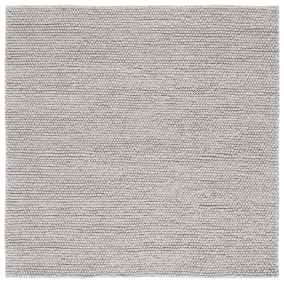 Tapis argenté fait à la main Elle