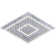 Hyperion 15.03'' W x 17.36'' L Marble Tile Mosaic Sheet