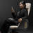 Top Grain Leather Office Chair Cream, Ergonomic Executive Chair High Back for Long Hours,Big and Tall Luxury Office Chair with Wheels, Aluminum Base and Armrest (Cream)-120640634