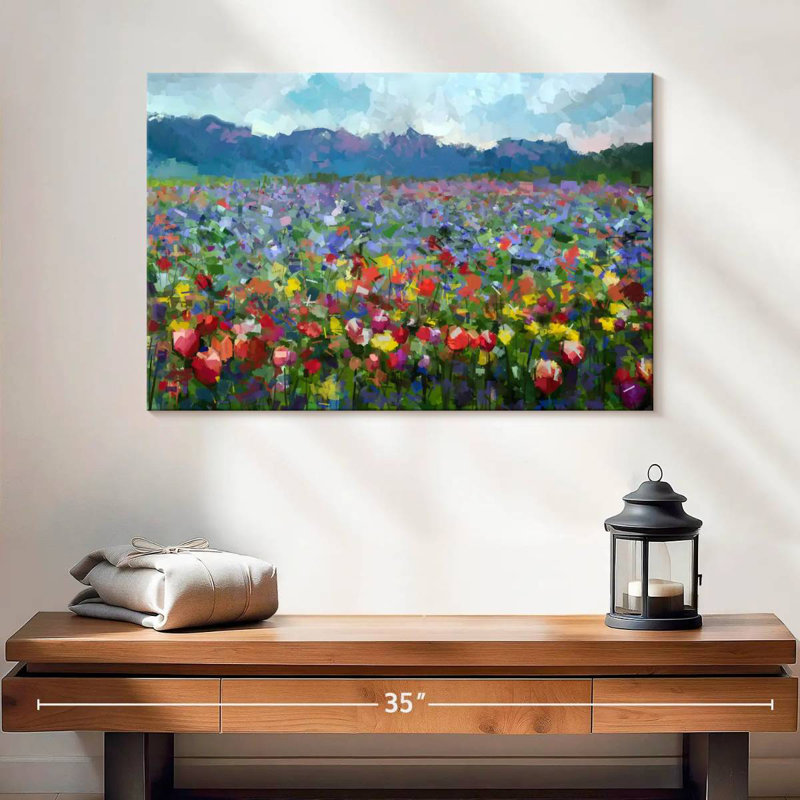 Alvord Spring Abstract, 16" H x 24" W