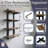 Pomona 4-Tier Wall Mounted Bathroom Storage Shelf - 36” (Natural/Black)-313248376