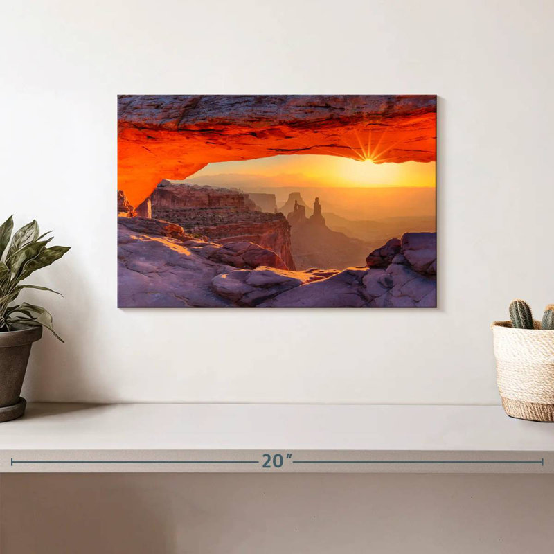 Alvord Mesa Arch Daybreak, 8" H x 12" W