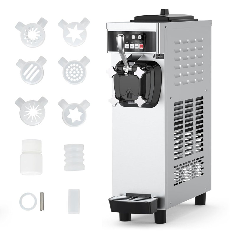 Réfrigérateur commercial 230L, étui à pâtisserie en verre 50 "blanc