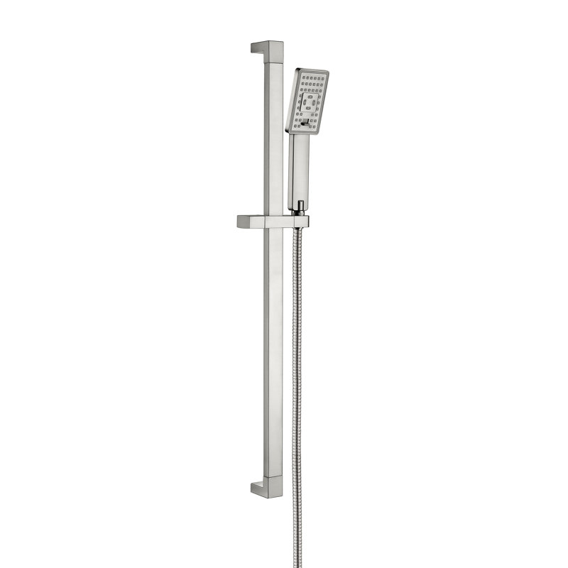 Bezno Slide Bar Shower Head, Inox