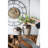 13X13x16" Round Sienna Brown Ceramic Accent Vase