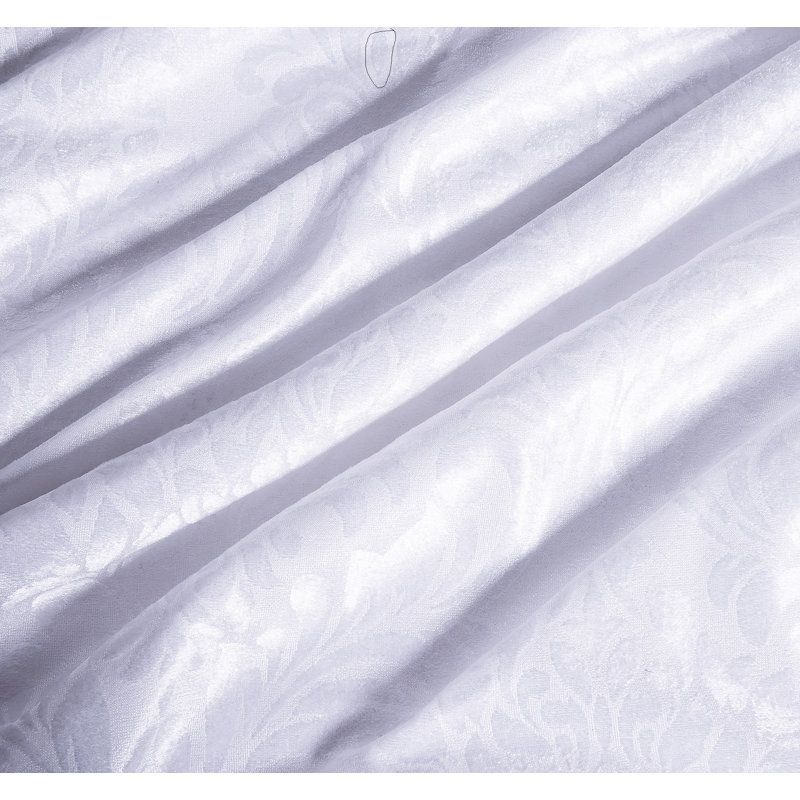 Microfiber Bedspread with Pillow Shams Included, Double Bedspread + 2 Standard Shams, White