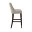Tabouret de bar en chenille Beever-58102062