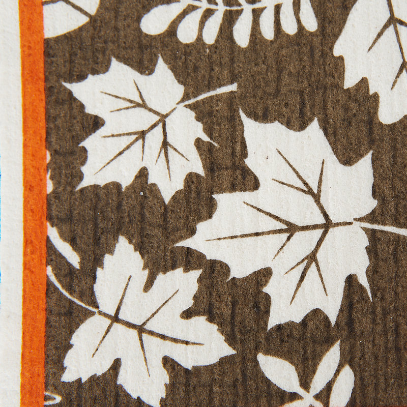 Serviette de thé ornée de plie