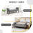 Dziadon Linen Upholstered Bench-902059585