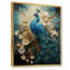 Illustration encaustique de paon d'Yvens II - paon, art mural-1403864934-1403864936