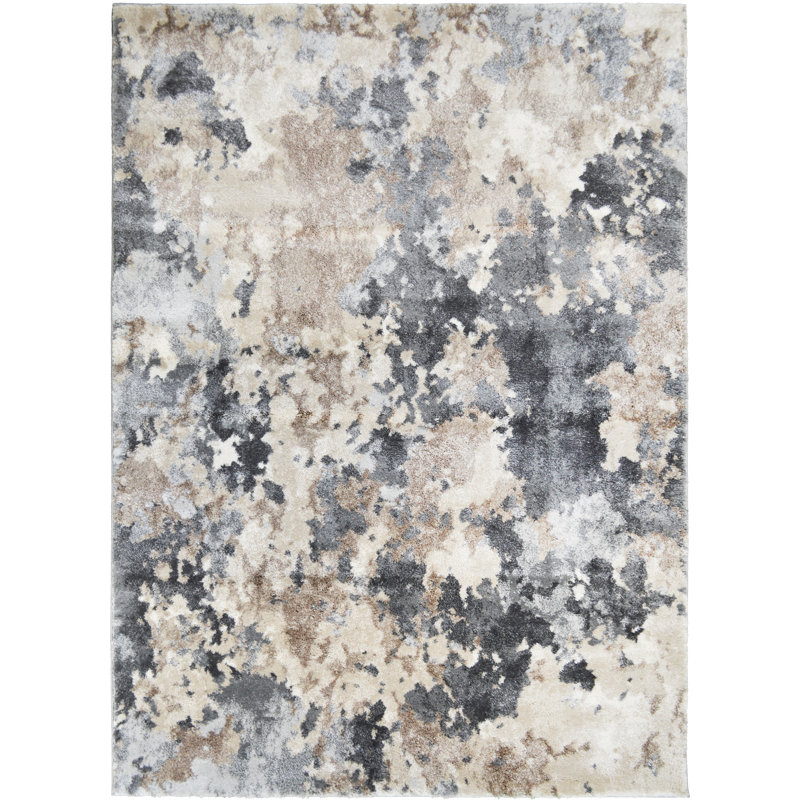 Tapis crème Malillany, Rectangle 7 pi 10 po x 9 pi 10 po
