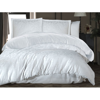 Cotton Duvet Cover Set with Pillow Shams