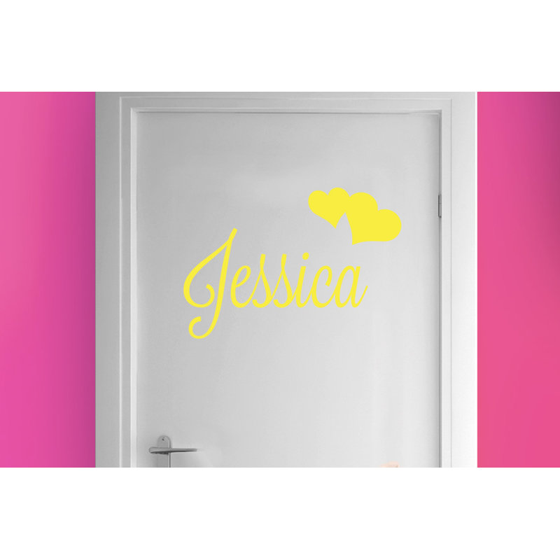 Wall Decal, Bright Yellow