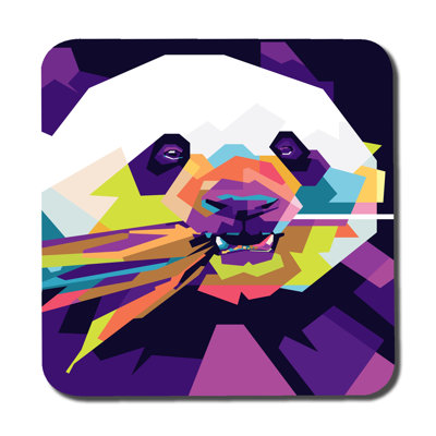 Dra Square 6 Piece Coaster Set