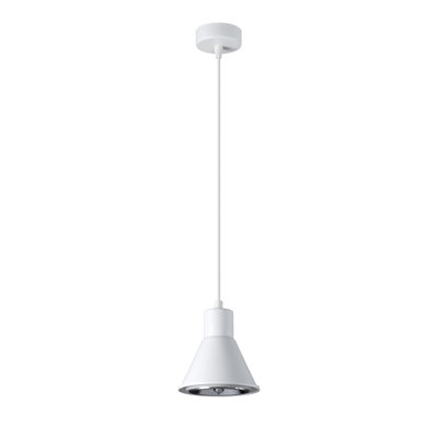 Bertus 1 - Light Stainless Steel Dome Pendant