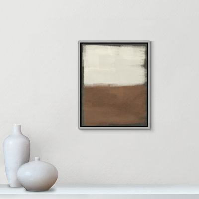 Coronado Alabaster Burst 2 - reproduction sur toile avec cadre flottant