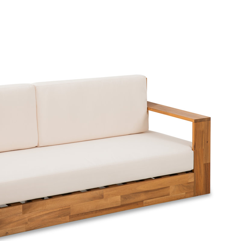 Causeuse d'extérieur en bois d'acacia Witt