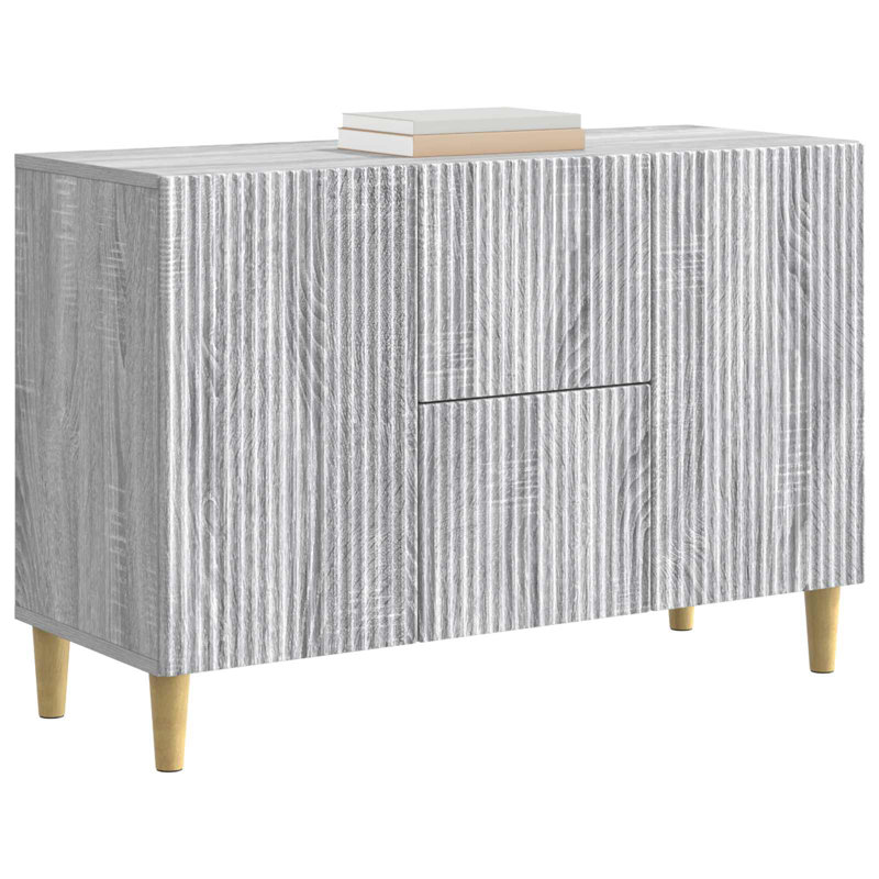 89cm Sideboard, Grey Sonoma