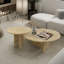 Élégante table basse en marbre Glod
