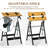 25.5'' W Manufactured Wood Top Height-Adjustable Workbench