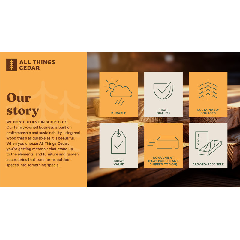 Natural Cedar 21'' Hot Tub Step Kit