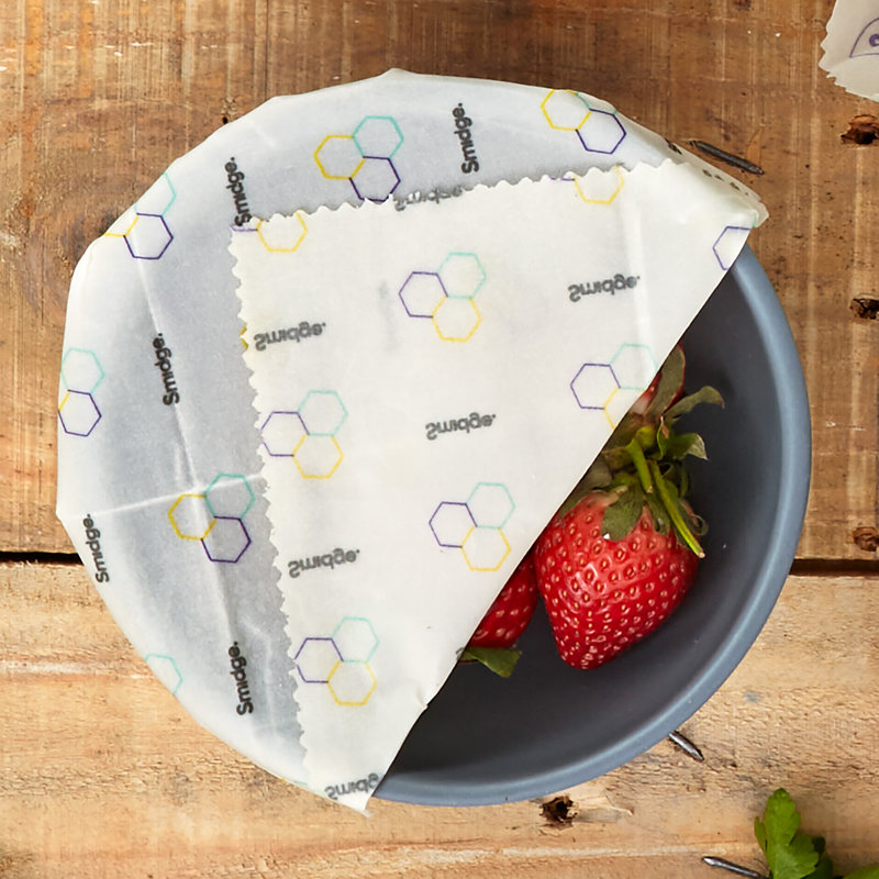 Smidge Beeswax Food Wraps, Lunch Set (Set of 3)