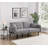 Folding Ottoman Sofa Bed with stereo (Gray)