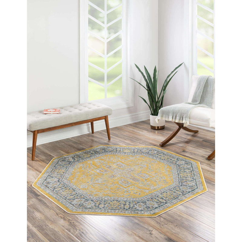 Folmar Oriental Indoor Rug, Octagon 8'