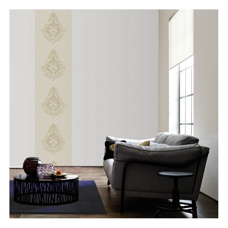 Nobile 3.2m x 70cm Wallpaper Tile, Off-white