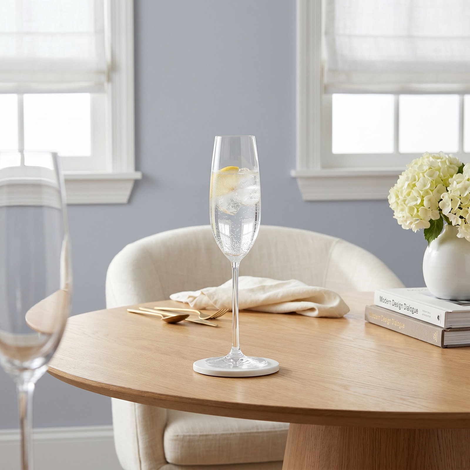 Diva Crystal Champagne Flute