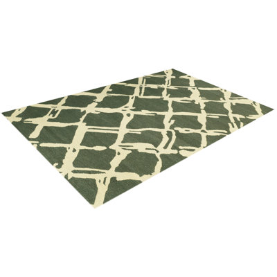 Abstract Hand Woven Area Rug