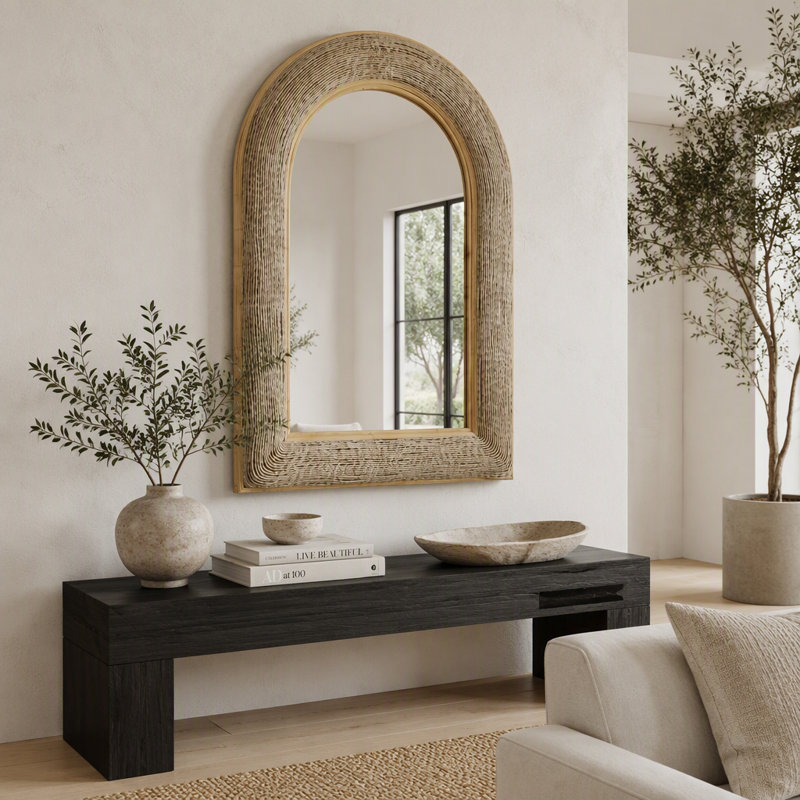 Miroir décoratif tissé, Arche