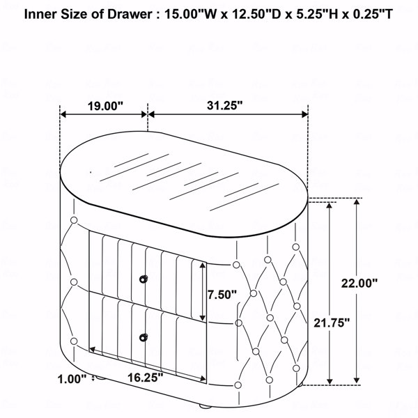 Dimensions du produit