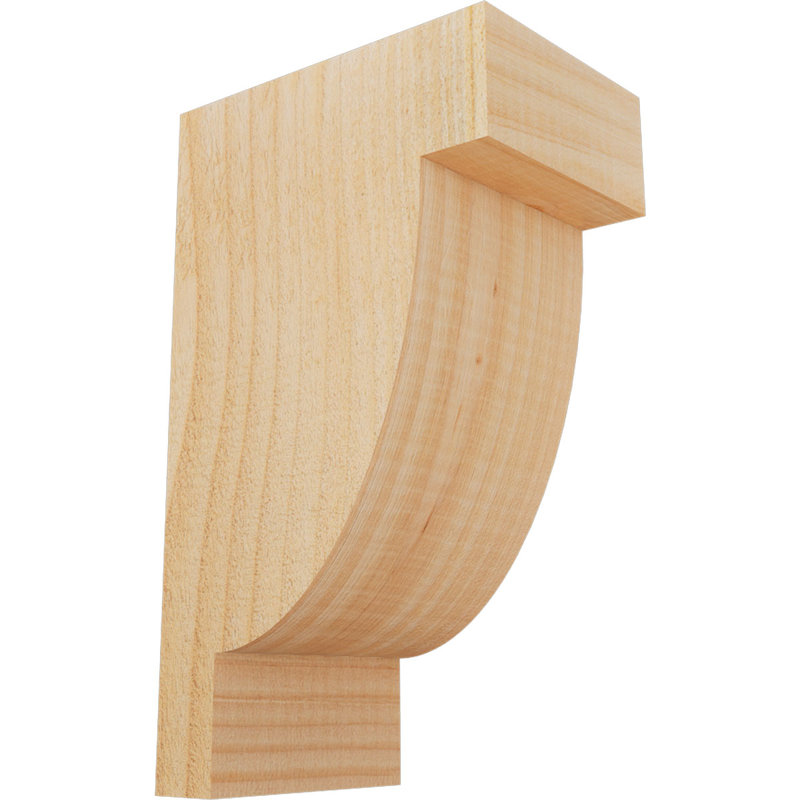 Corbeau alpin, H 10 po x l 4 po x P 6 po, Sapin de Douglas, Sciage brut