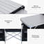 Table de cuisine pliante en aluminium pour le camping Outsunny