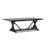 Monterey Rectangular Metal Outdoor Dining Table , 95.87'' in. W 42.01'' in. D