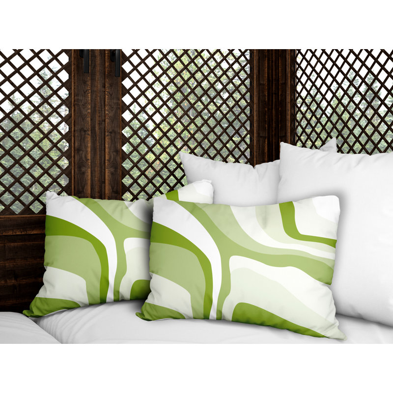 No Decorative Addition Outdoor Reversible Throw Pillow