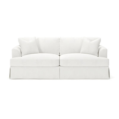 Lucia 92.5'' Slipcovered Sleeper Sofa