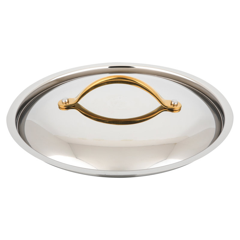 Couvercle NutriChef en acier inoxydable (18/0), L 6,97 po