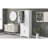 Bathroom Storage Cabinet With Doors And Drawer, Multiple Storage Space, Adjustable Shelf-87130031