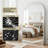 Large Oversized Arched Floor Mirror With Stand, Wall Mirror-34507447-34507444