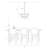 3 - Light Unique/Statement Rustic Drum Chandelier-62270329